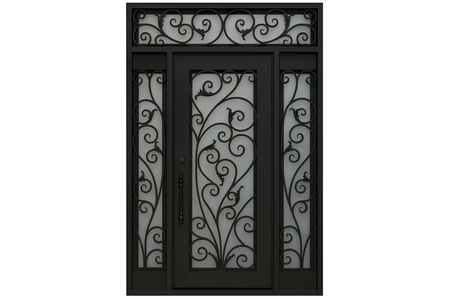 Royal 121 Wrought Iron Custom Exterior Door by Nova