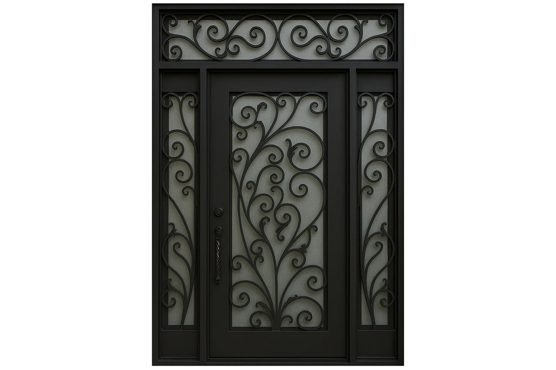 Royal 122 Wrought Iron Custom Exterior Door by Nova