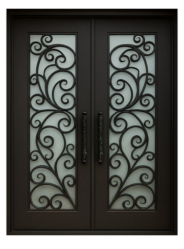 Royal 128 Wrought Iron Custom Exterior Door by Nova