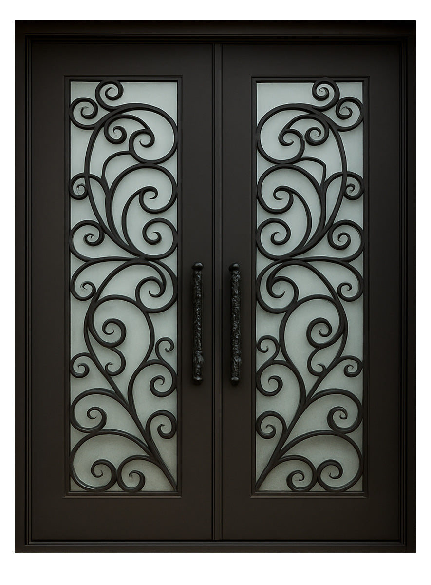 Royal 128 Wrought Iron Custom Exterior Door by Nova