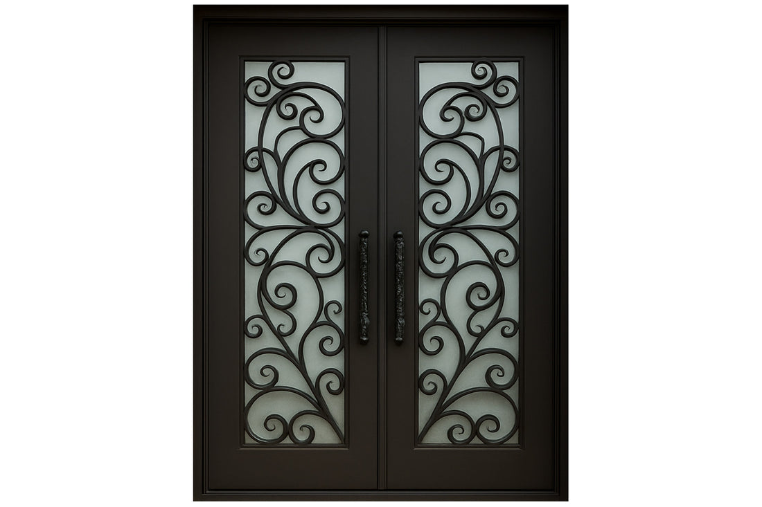 Royal 128 Wrought Iron Custom Exterior Door by Nova