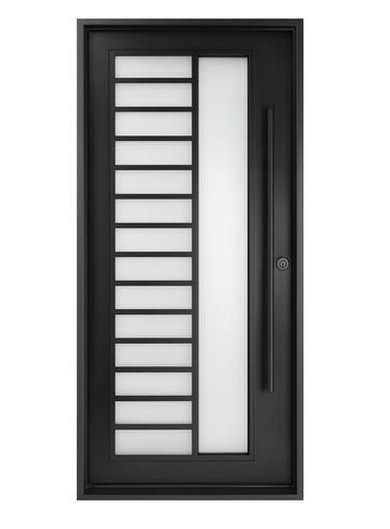 Royal 129 Wrought Iron Custom Exterior Door by Nova