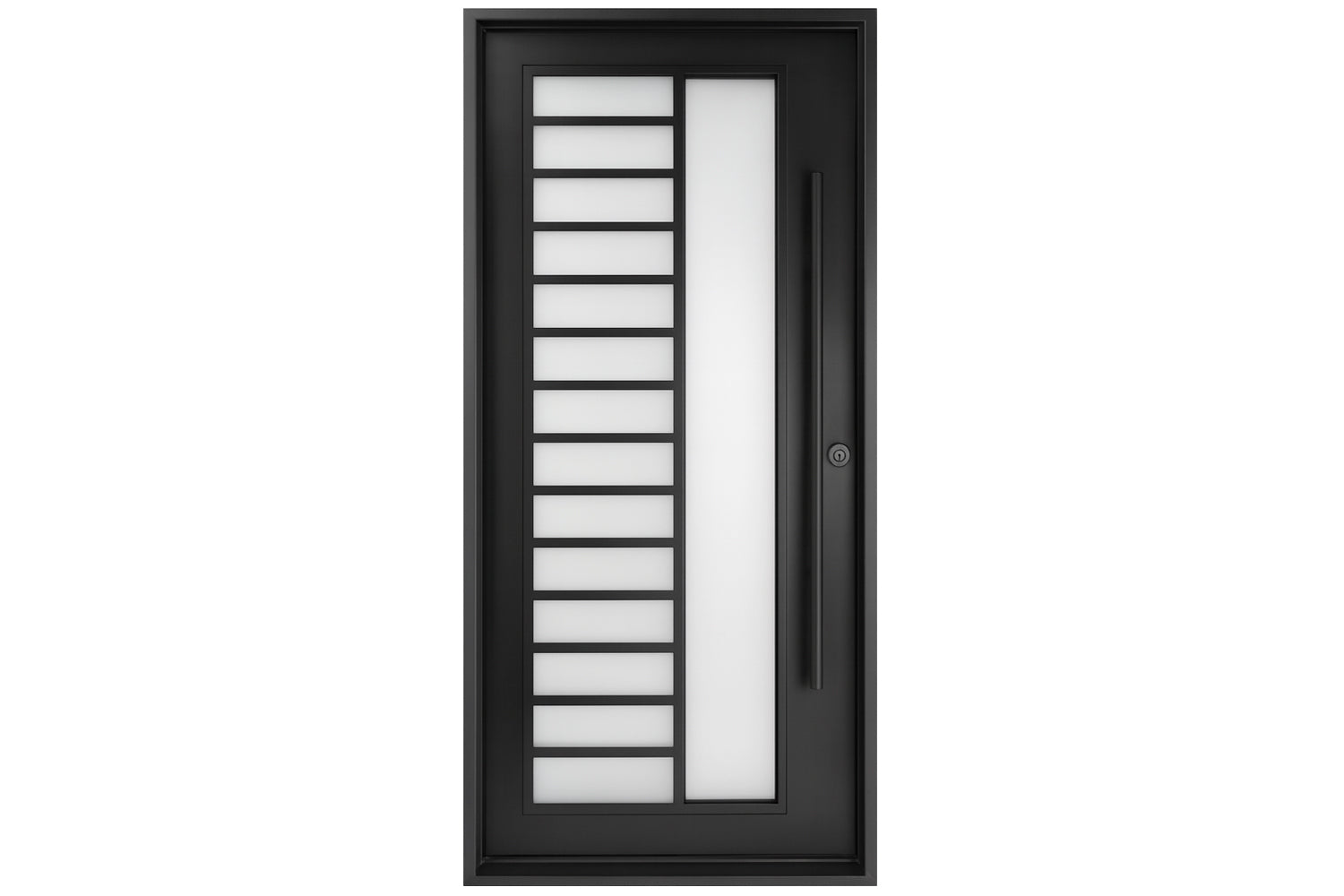 Royal 129 Wrought Iron Custom Exterior Door by Nova
