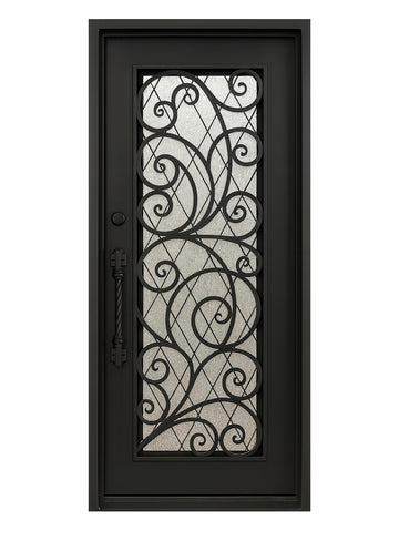 Royal 130 Wrought Iron Custom Exterior Door by Nova