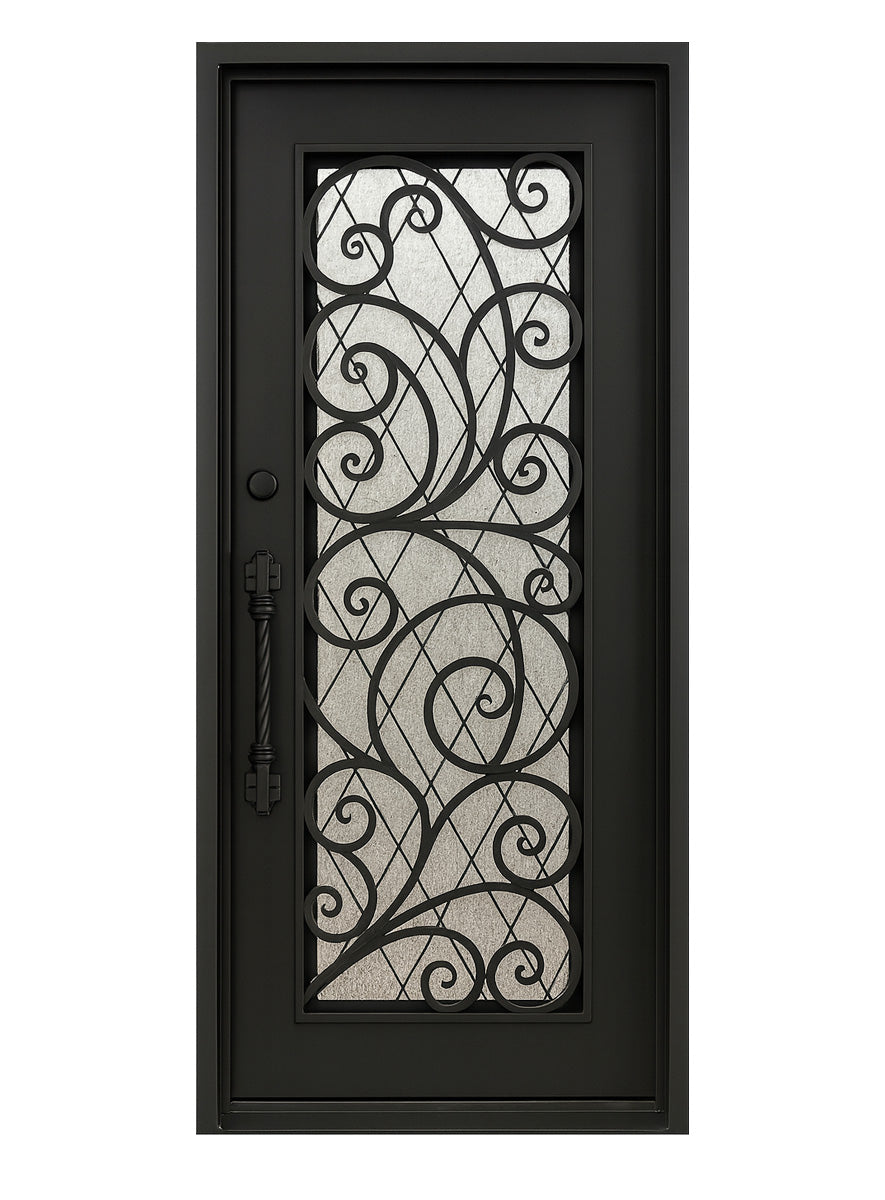 Royal 130 Wrought Iron Custom Exterior Door by Nova