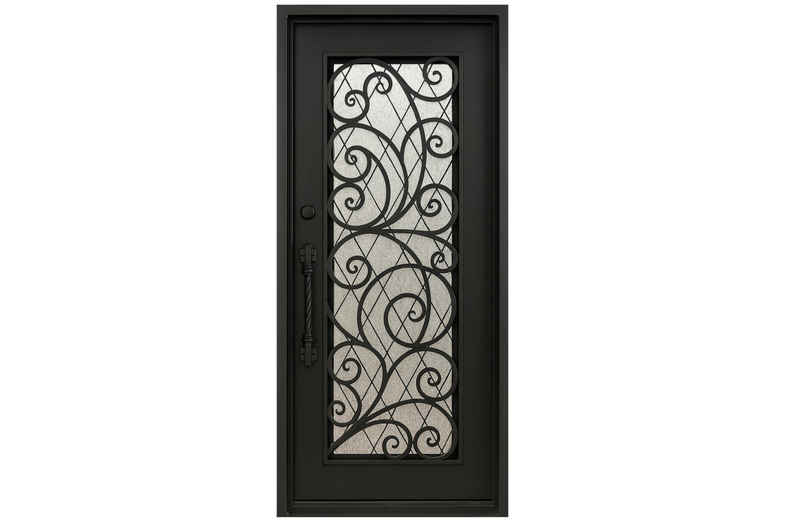 Royal 130 Wrought Iron Custom Exterior Door by Nova