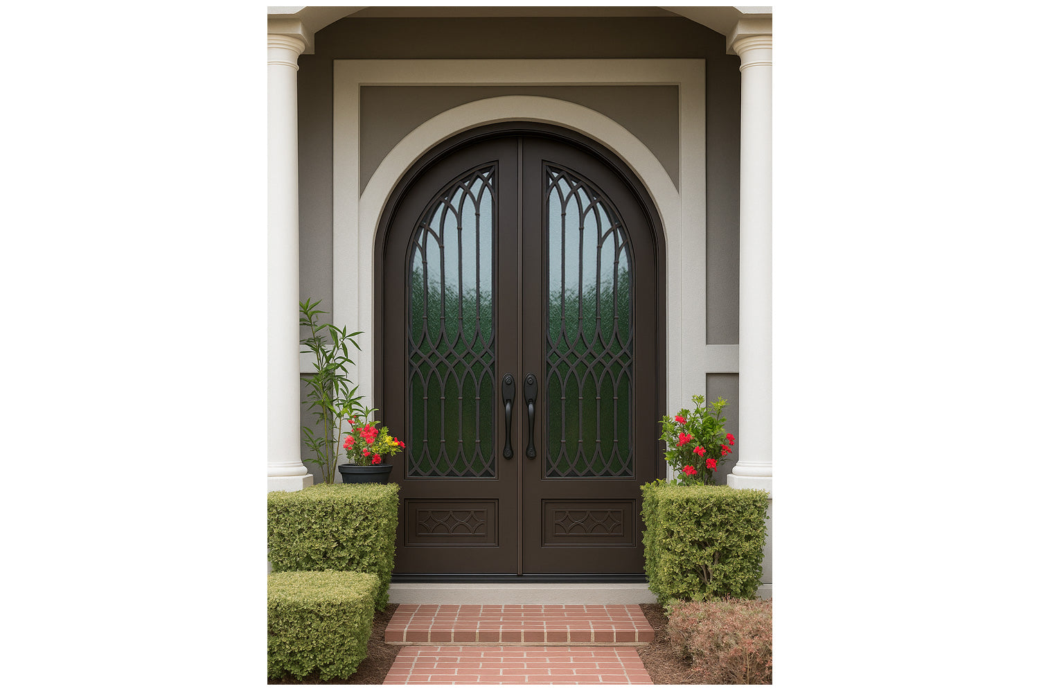 Royal 131 Wrought Iron Custom Exterior Door by Nova