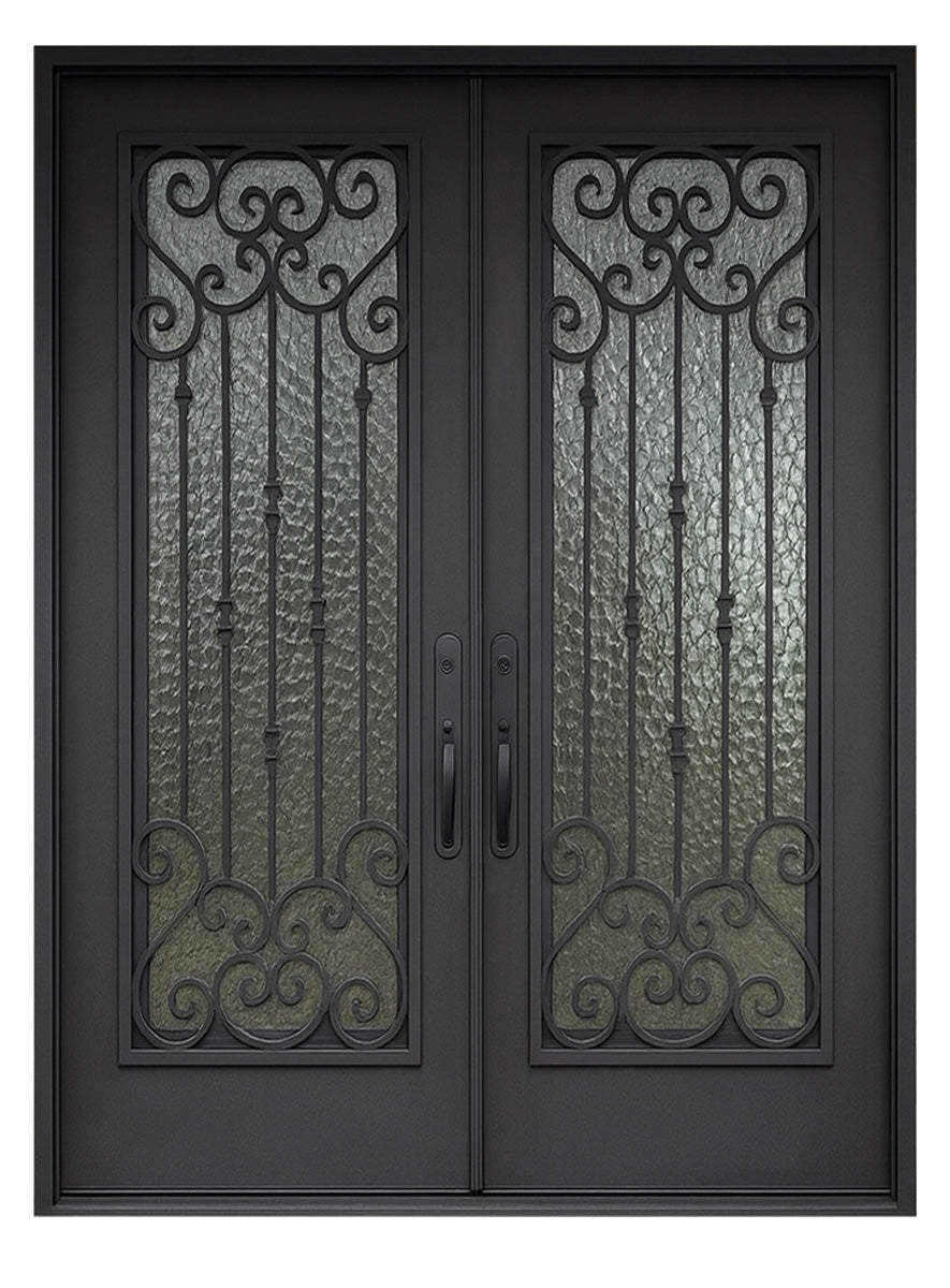 Royal 133 Wrought Iron Custom Exterior Door by Nova
