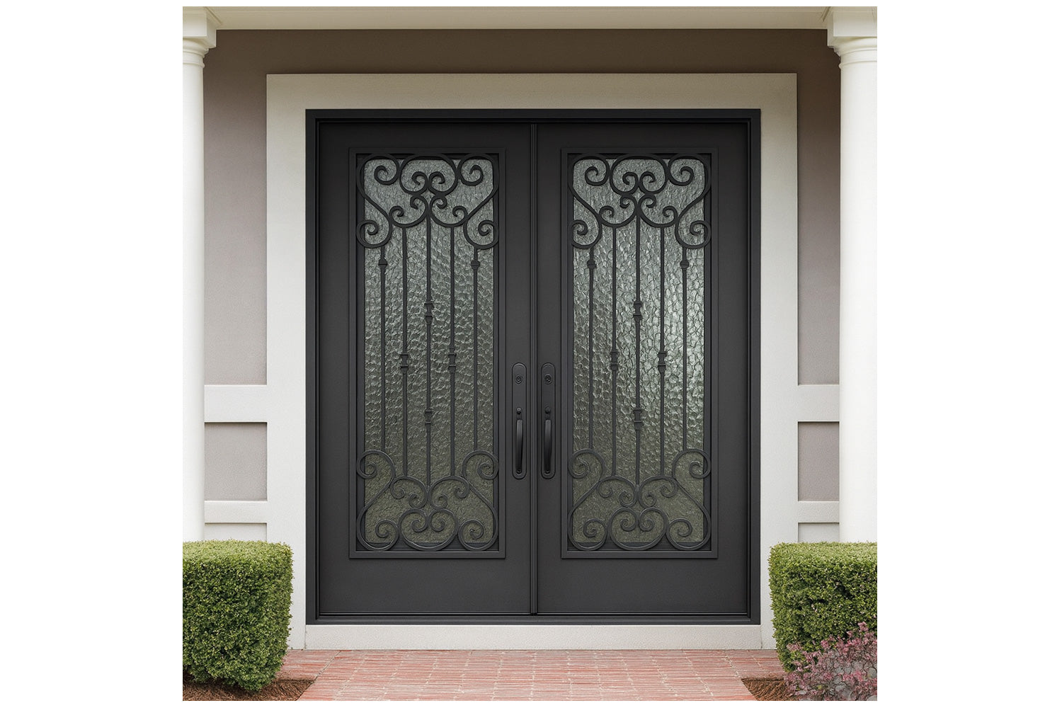 Royal 133 Wrought Iron Custom Exterior Door by Nova