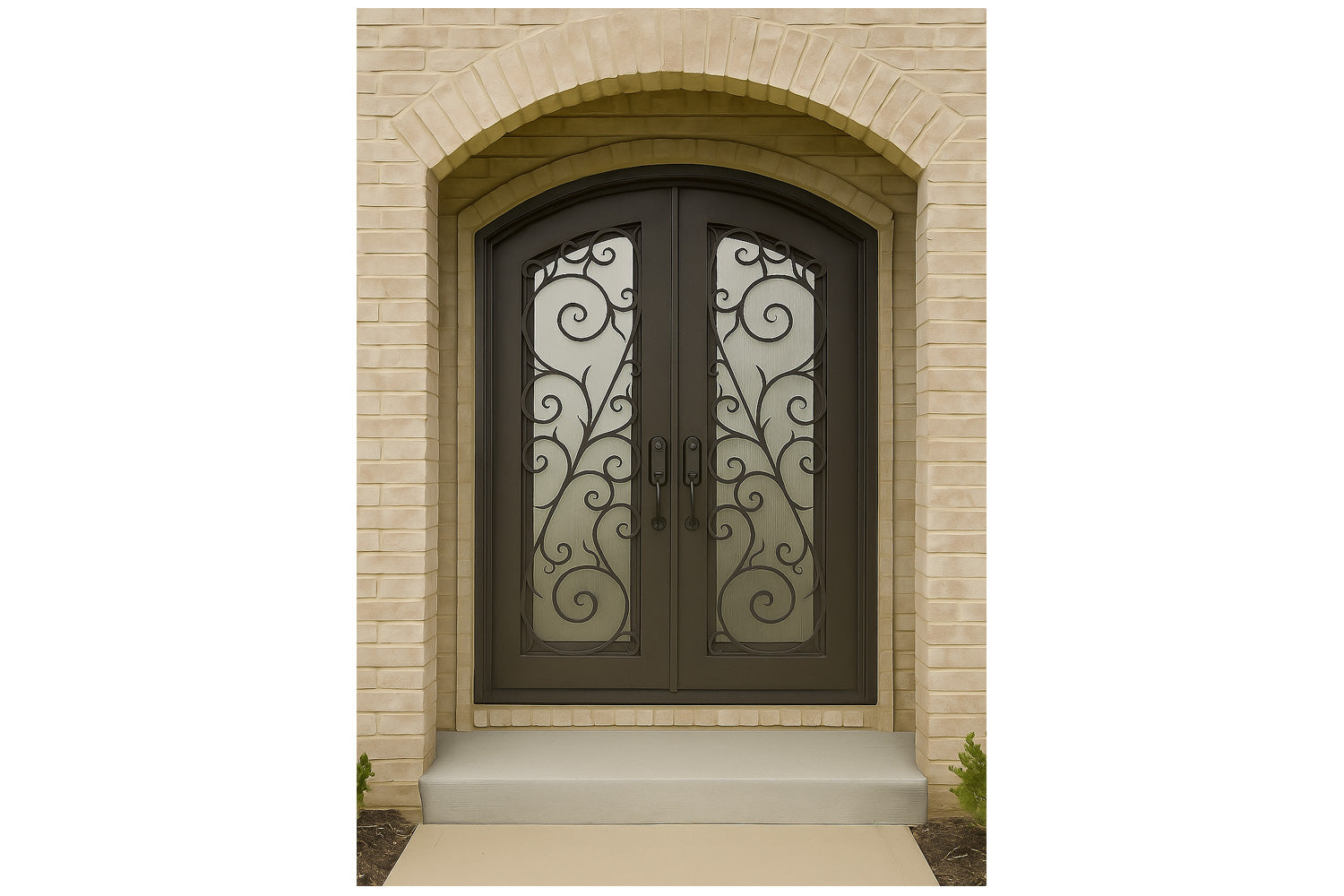 Royal 134 Wrought Iron Custom Exterior Door by Nova