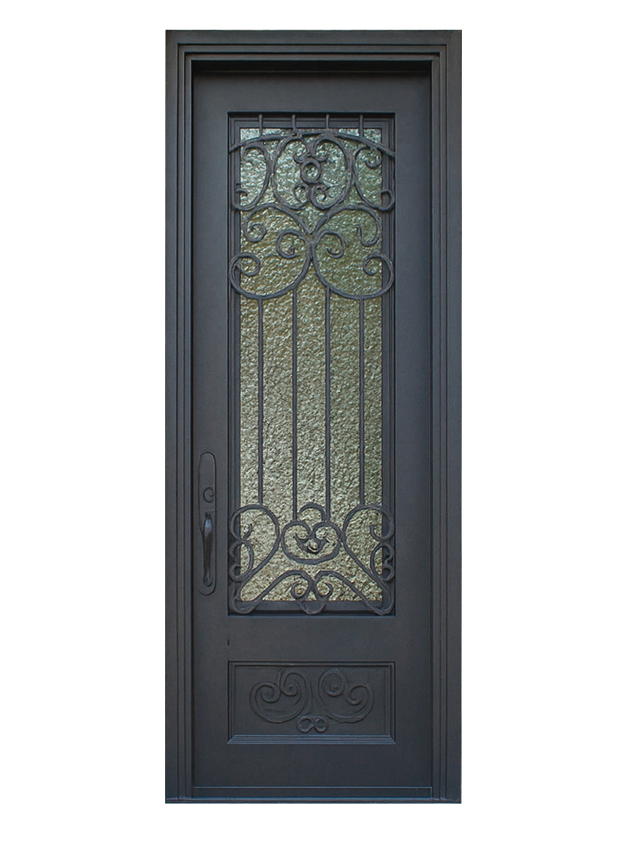 Royal 135 Wrought Iron Custom Exterior Door by Nova