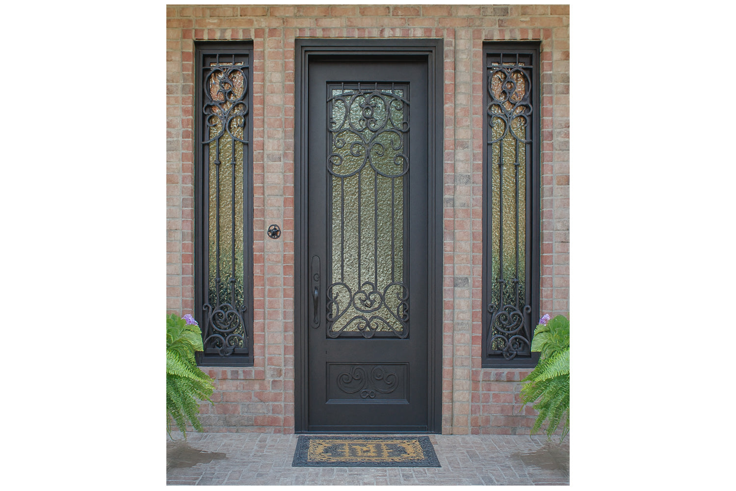 Royal 135 Wrought Iron Custom Exterior Door by Nova