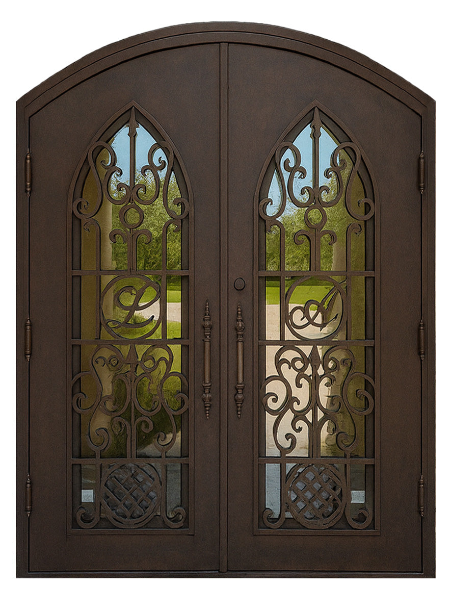 Royal 136 Wrought Iron Custom Exterior Door by Nova