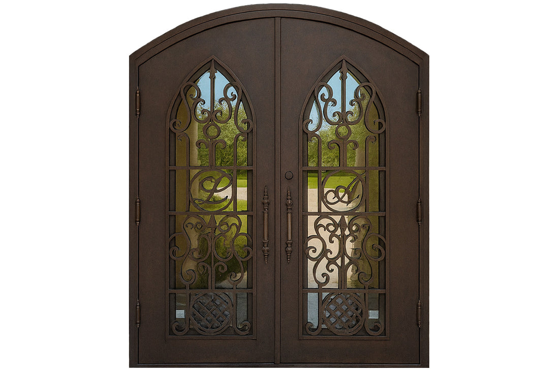 Royal 136 Wrought Iron Custom Exterior Door by Nova
