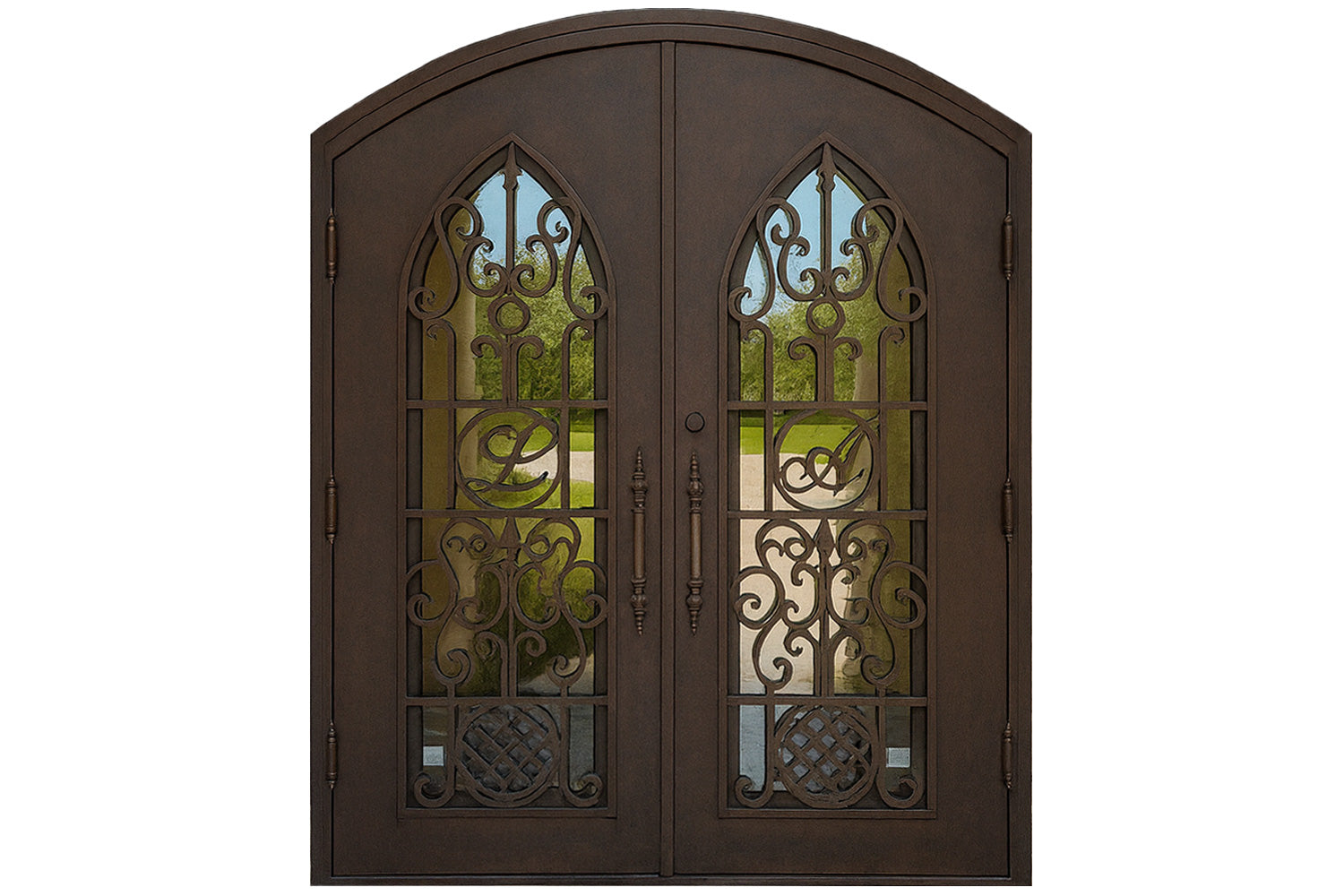 Royal 136 Wrought Iron Custom Exterior Door by Nova