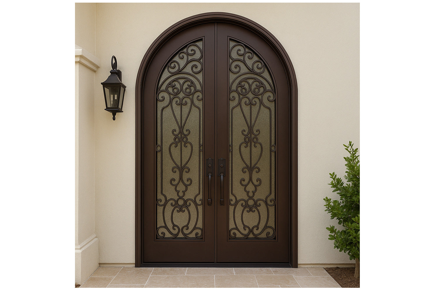 Royal 138 Wrought Iron Custom Exterior Door by Nova