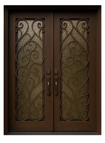 Royal 140 Wrought Iron Custom Exterior Door by Nova