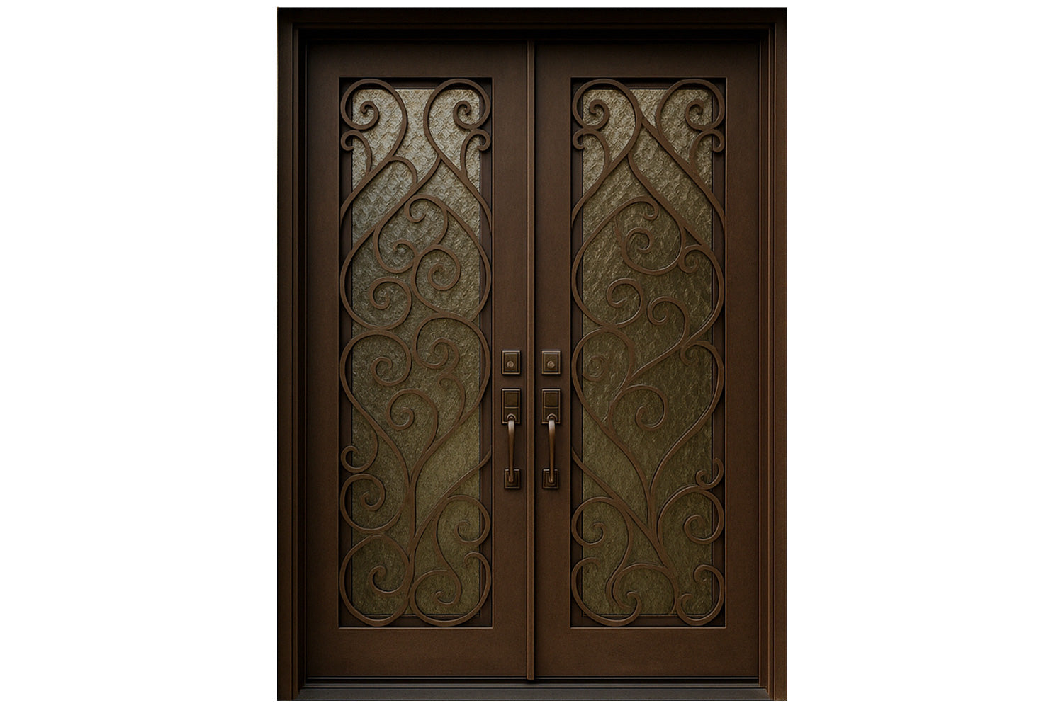 Royal 140 Wrought Iron Custom Exterior Door by Nova