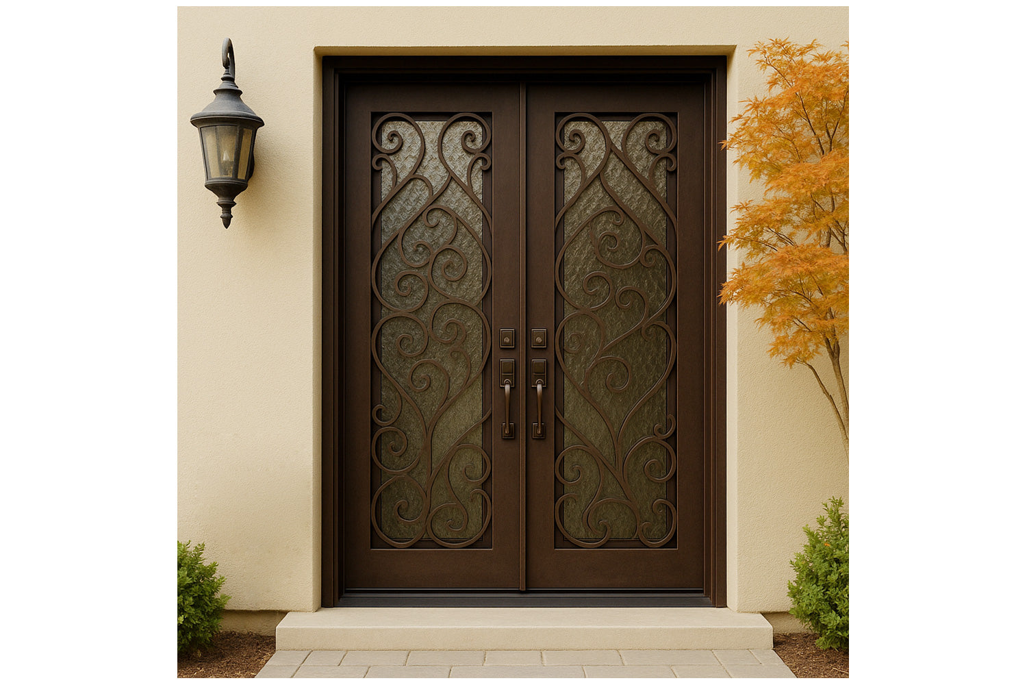 Royal 140 Wrought Iron Custom Exterior Door by Nova