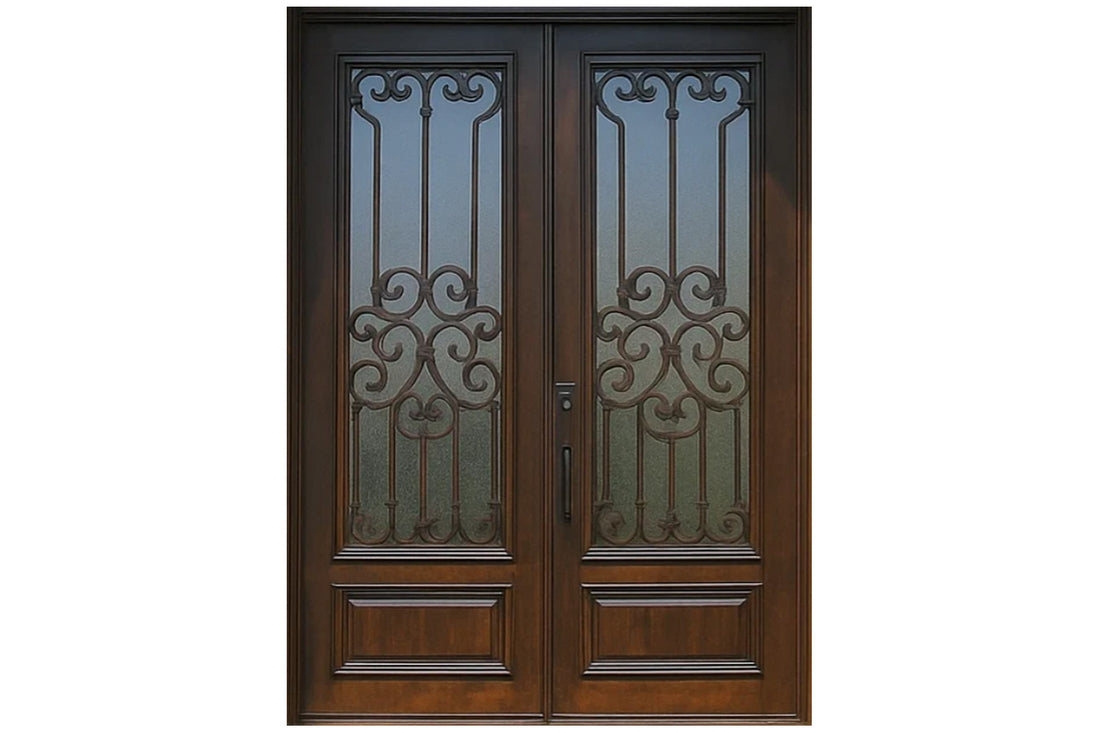 Royal 141 Wrought Iron Custom Exterior Door by Nova