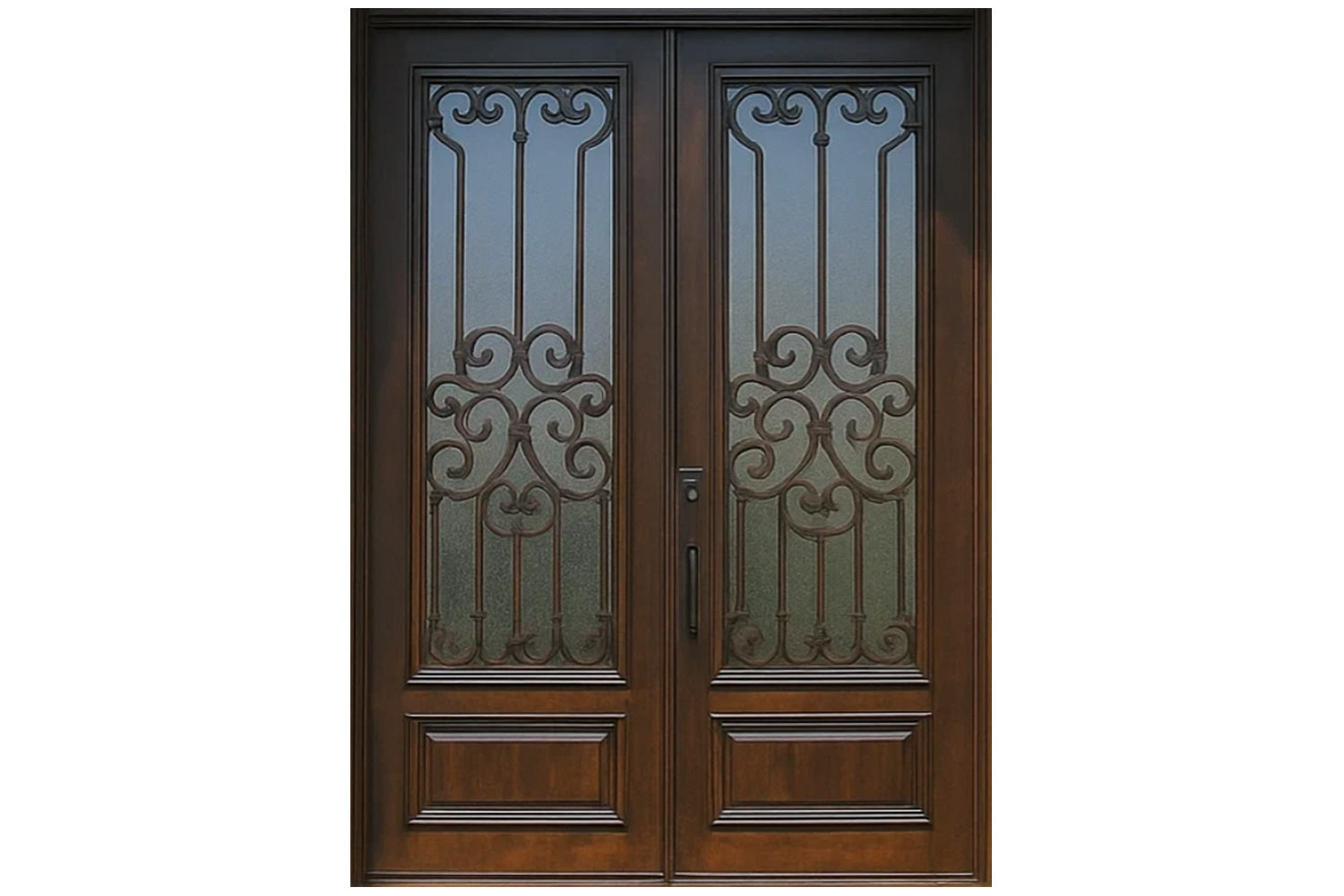 Royal 141 Wrought Iron Custom Exterior Door by Nova