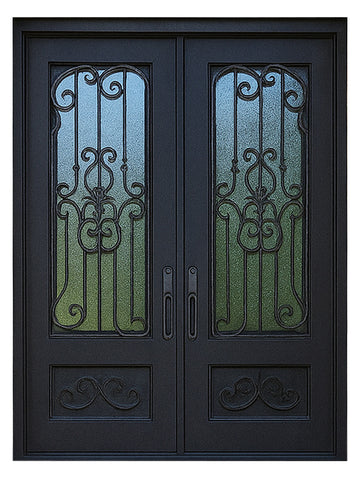 Royal 142 Wrought Iron Custom Exterior Door by Nova