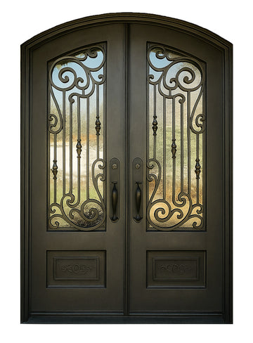 Royal 143 Wrought Iron Custom Exterior Door by Nova