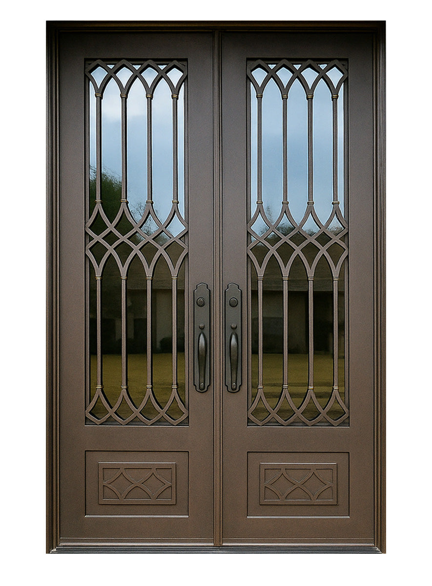 Royal 144 Wrought Iron Custom Exterior Door by Nova