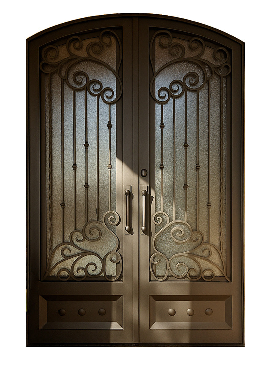 Royal 145 Wrought Iron Custom Exterior Door by Nova