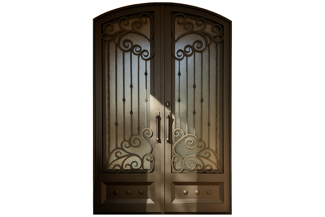 Royal 145 Wrought Iron Custom Exterior Door by Nova