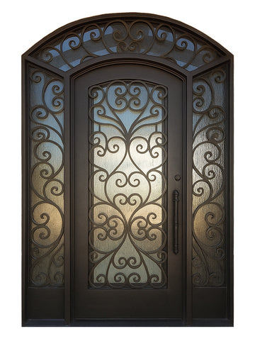 Royal 146 Wrought Iron Custom Exterior Door by Nova