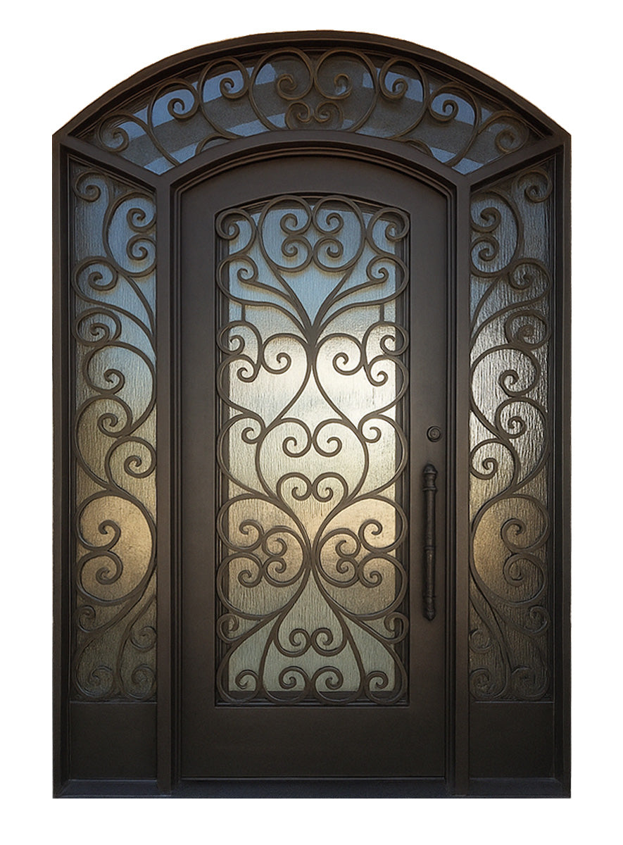 Royal 146 Wrought Iron Custom Exterior Door by Nova