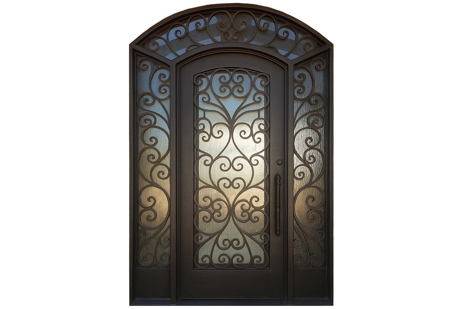 Royal 146 Wrought Iron Custom Exterior Door by Nova