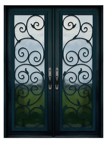 Royal 149 Wrought Iron Custom Exterior Door by Nova