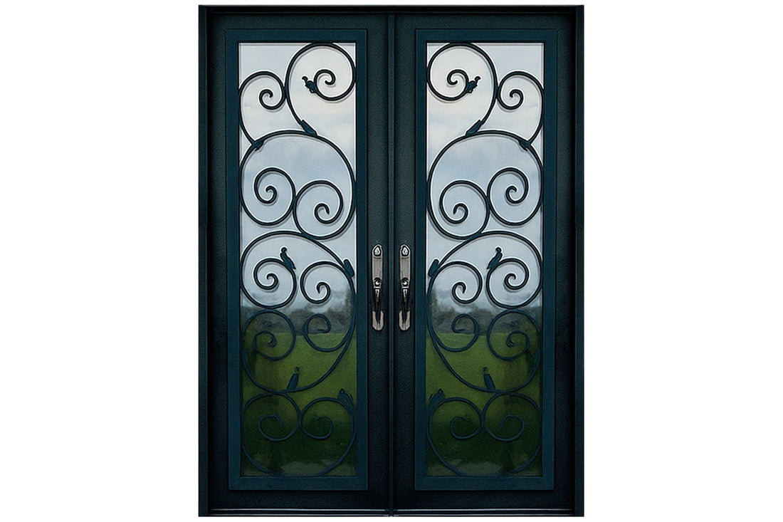Royal 149 Wrought Iron Custom Exterior Door by Nova