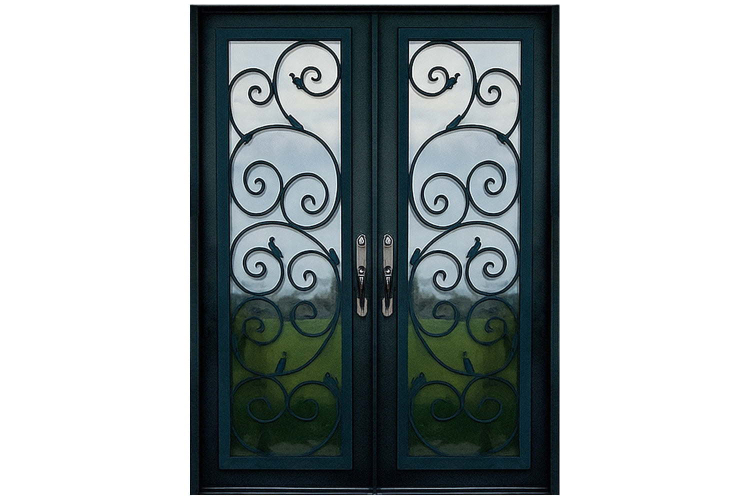 Royal 149 Wrought Iron Custom Exterior Door by Nova