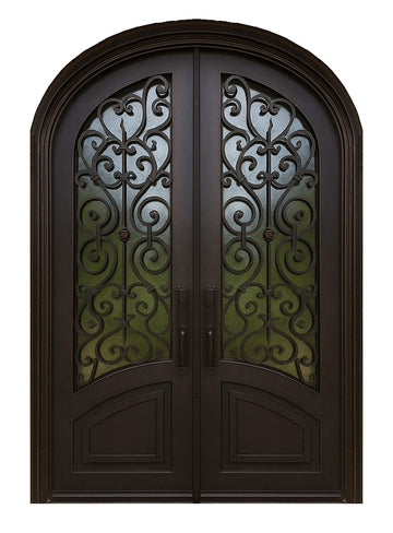 Royal 150 Wrought Iron Custom Exterior Door by Nova