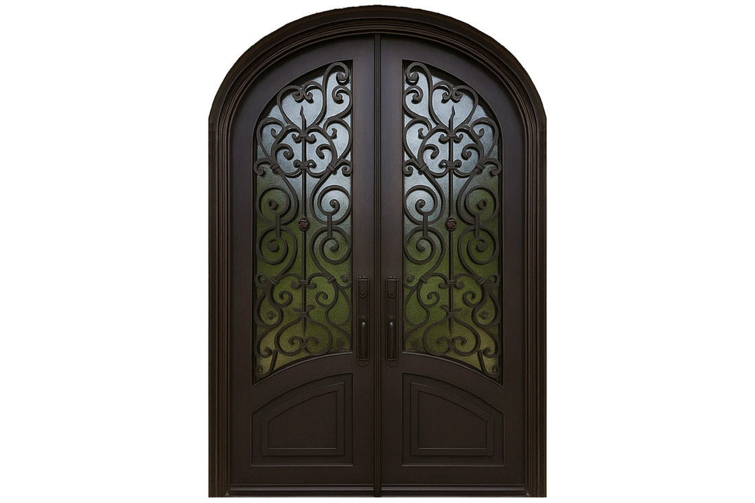 Royal 150 Wrought Iron Custom Exterior Door by Nova