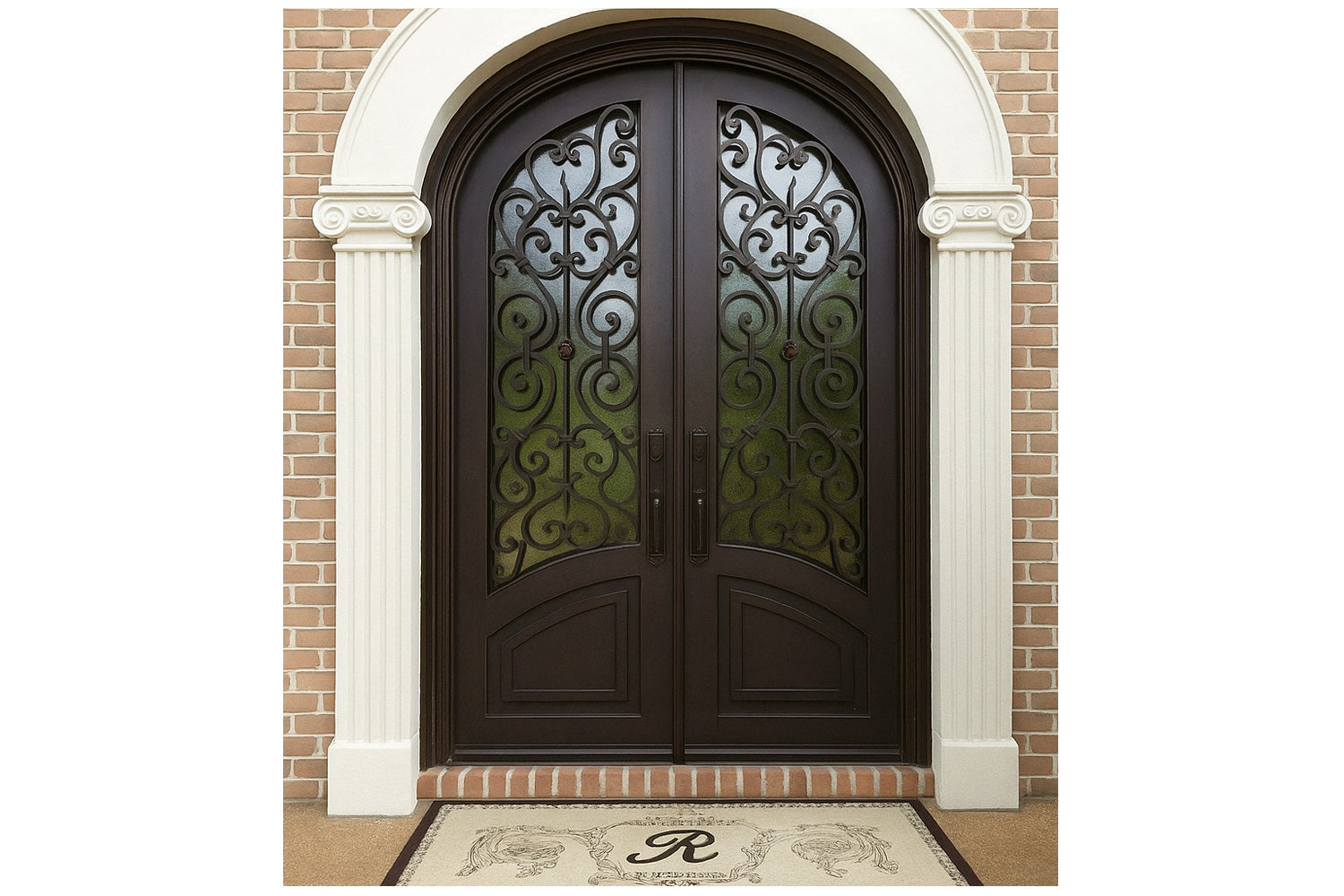 Royal 150 Wrought Iron Custom Exterior Door by Nova