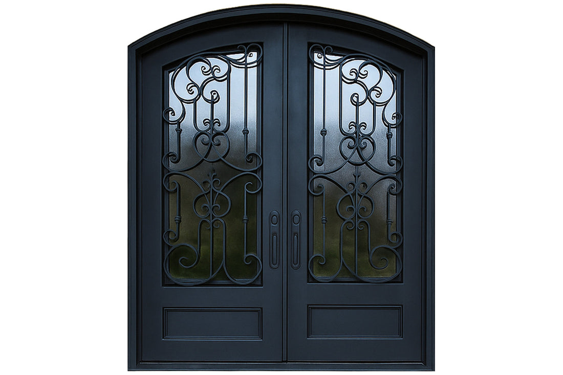 Royal 151 Wrought Iron Custom Exterior Door by Nova