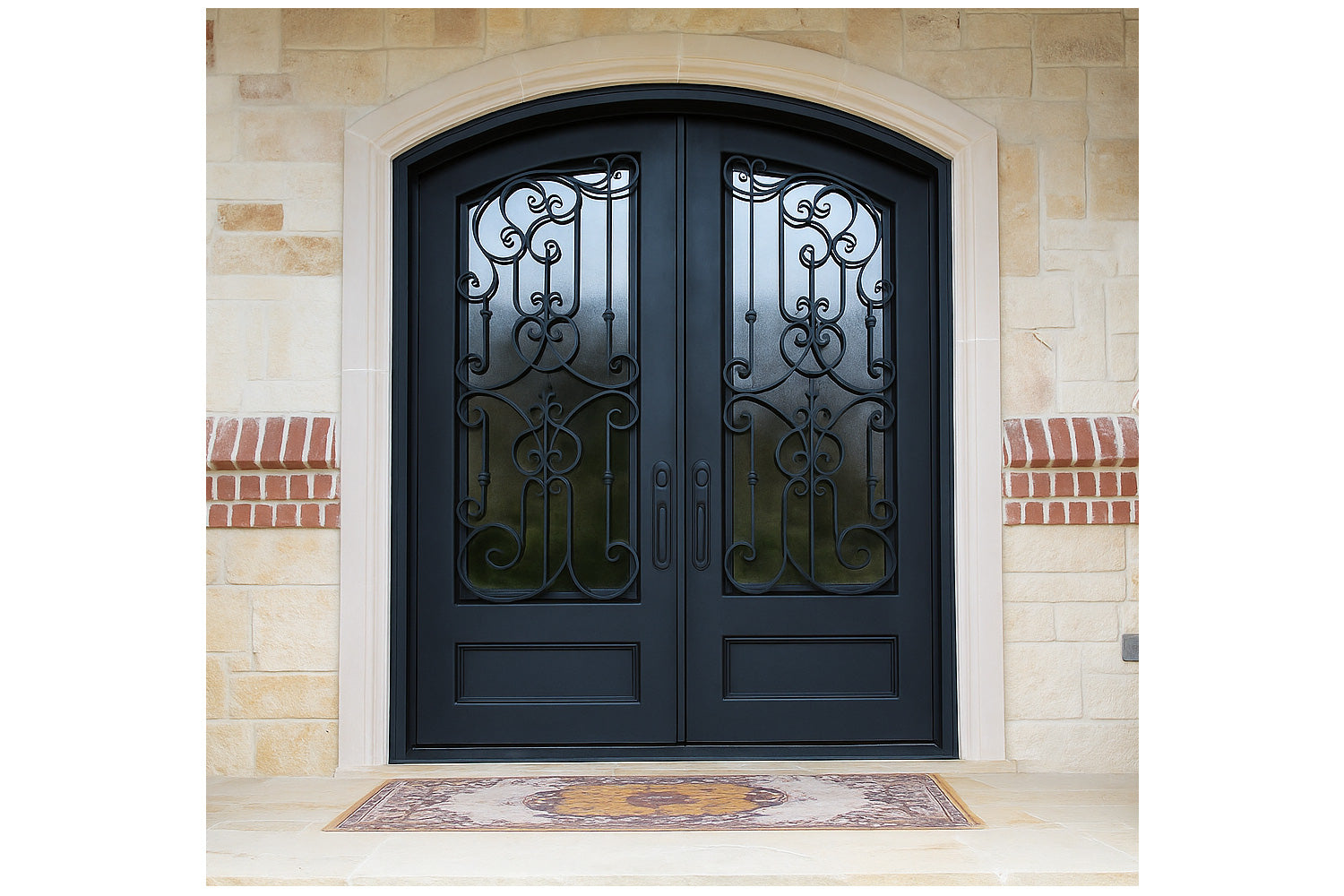 Royal 151 Wrought Iron Custom Exterior Door by Nova