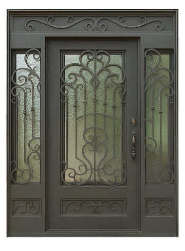 Royal 152 Wrought Iron Custom Exterior Door by Nova