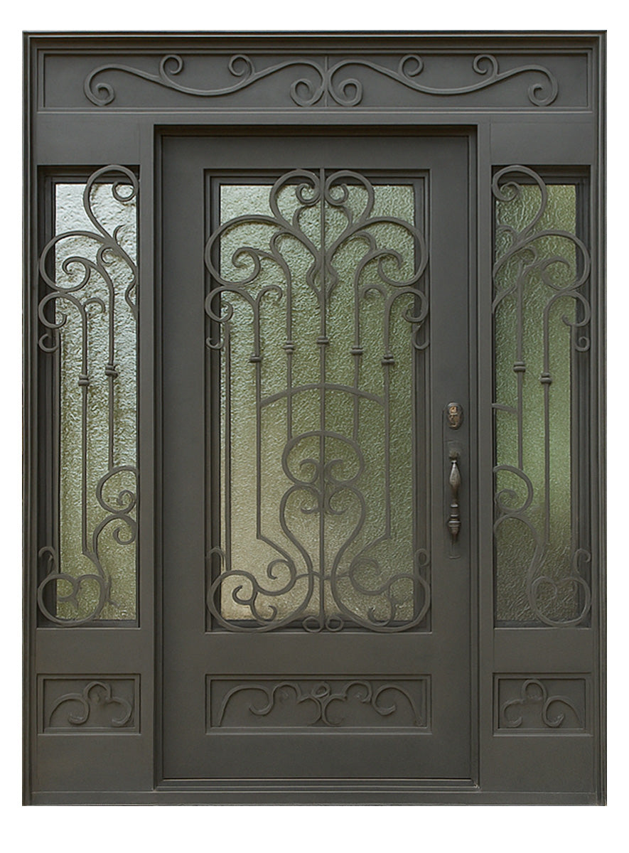 Royal 152 Wrought Iron Custom Exterior Door by Nova