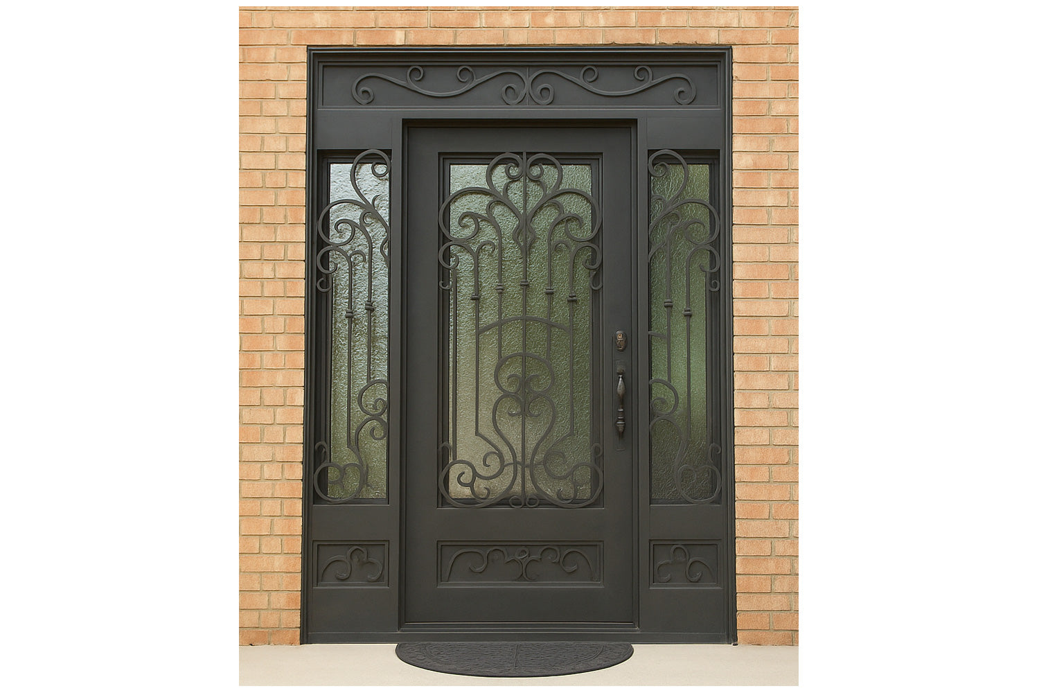 Royal 152 Wrought Iron Custom Exterior Door by Nova