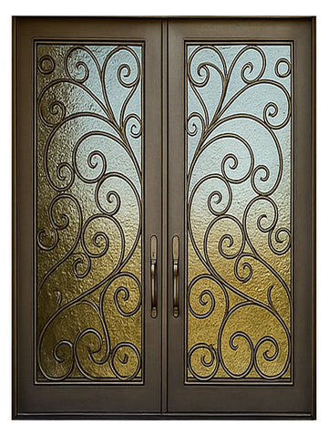 Royal 153 Wrought Iron Custom Exterior Door by Nova