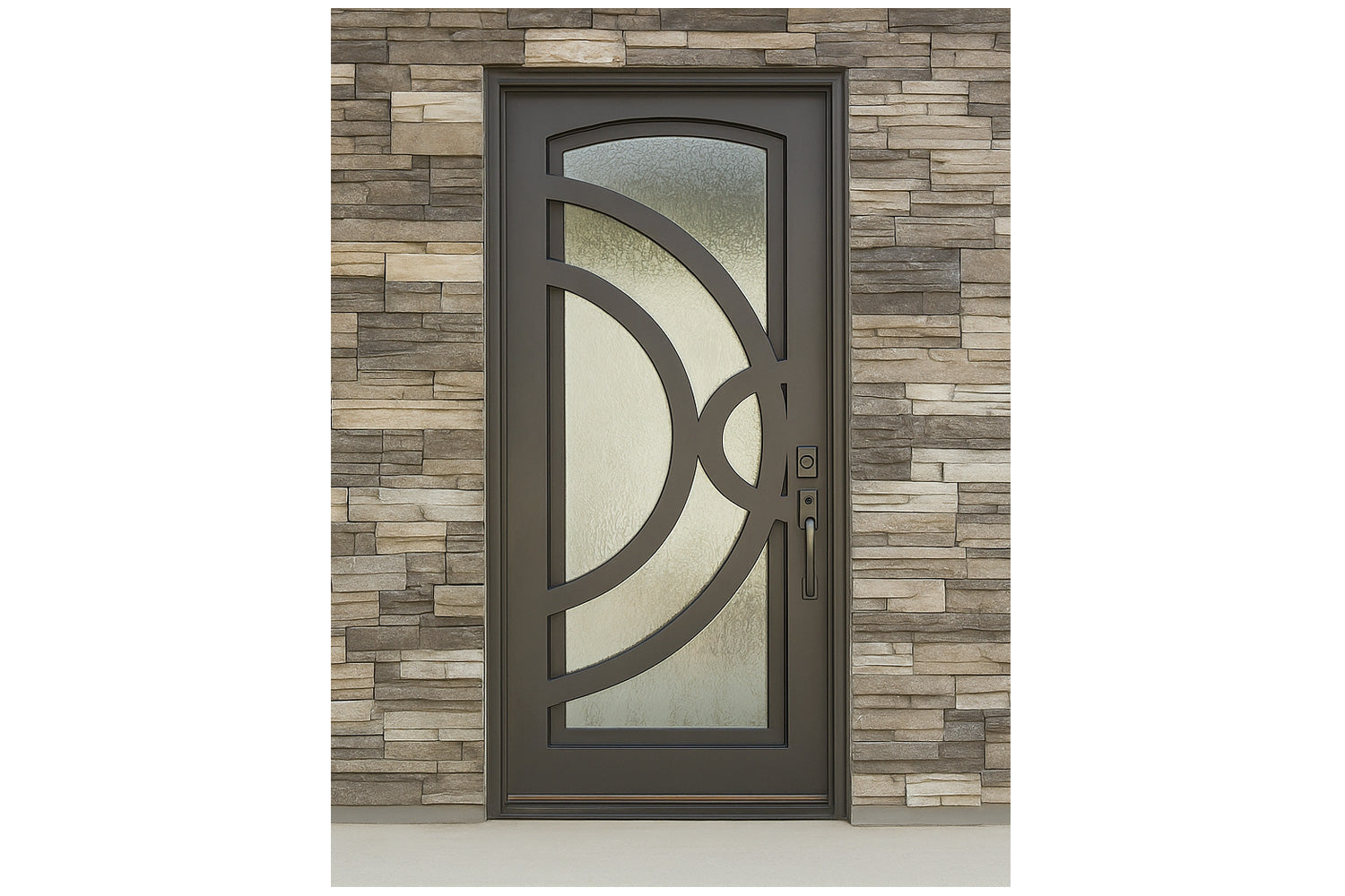 Royal 154 Wrought Iron Custom Exterior Door by Nova