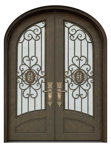 Royal 156 Wrought Iron Custom Exterior Door by Nova