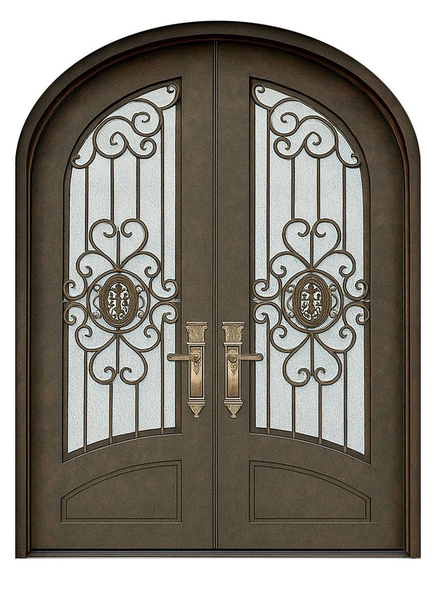 Royal 156 Wrought Iron Custom Exterior Door by Nova
