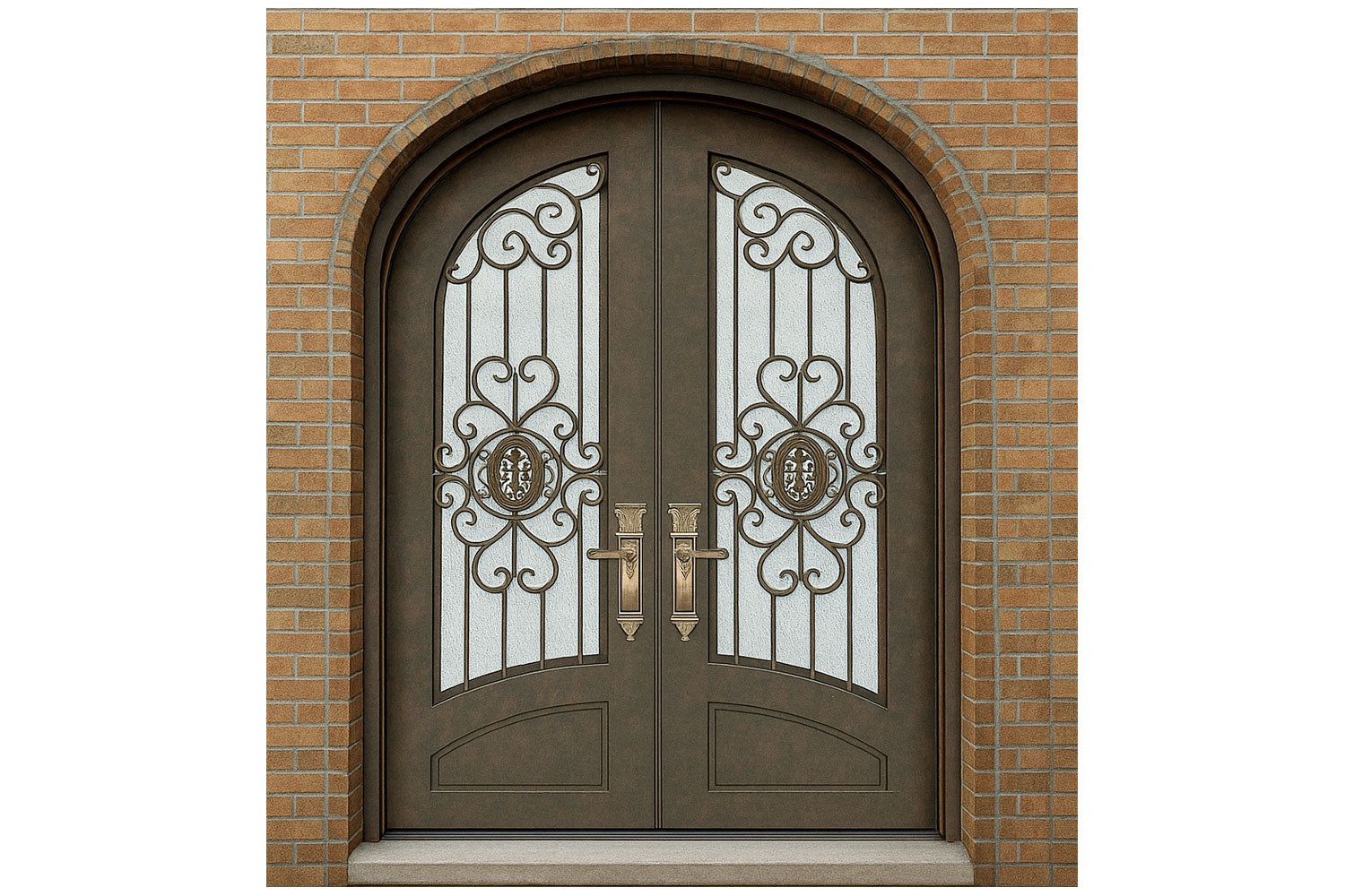 Royal 156 Wrought Iron Custom Exterior Door by Nova