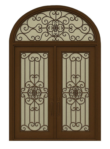 Royal 157 Wrought Iron Custom Exterior Door by Nova